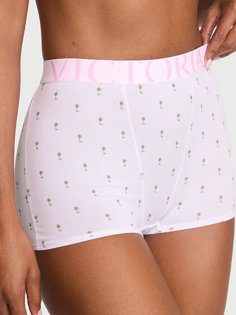 Victoria's Secret Pink & Black high- waist Boyshorts 5-Pack size XXL